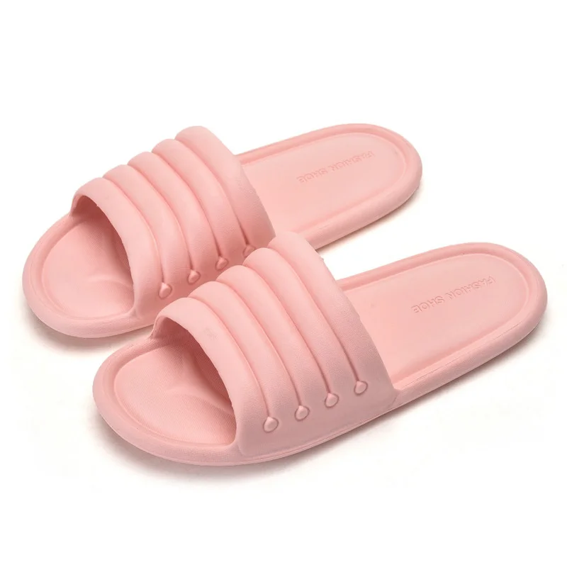 Summer Women Men EVA Bathroom Slippers Non Slip Soft Couple Indoor Floor Shoes Fashion Female Flip Flops Flat Unisex Home Slides
Summer Women Men EVA Bathroom Slippers Non Slip Soft Couple Indoor Floor Shoes Fashion Female Flip Flops Flat Unisex Home Slides
