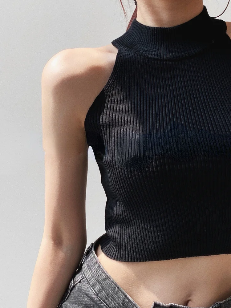 Summer TShirt Women Elastic Oversized T-Shirt Woman Clothes Female Tops Sleeveless Tank Women's tube top knit Canale Slim Tshirt
Summer TShirt Women Elastic Oversized T-Shirt Woman Clothes Female Tops Sleeveless Tank Women's tube top knit Canale Slim Tshirt