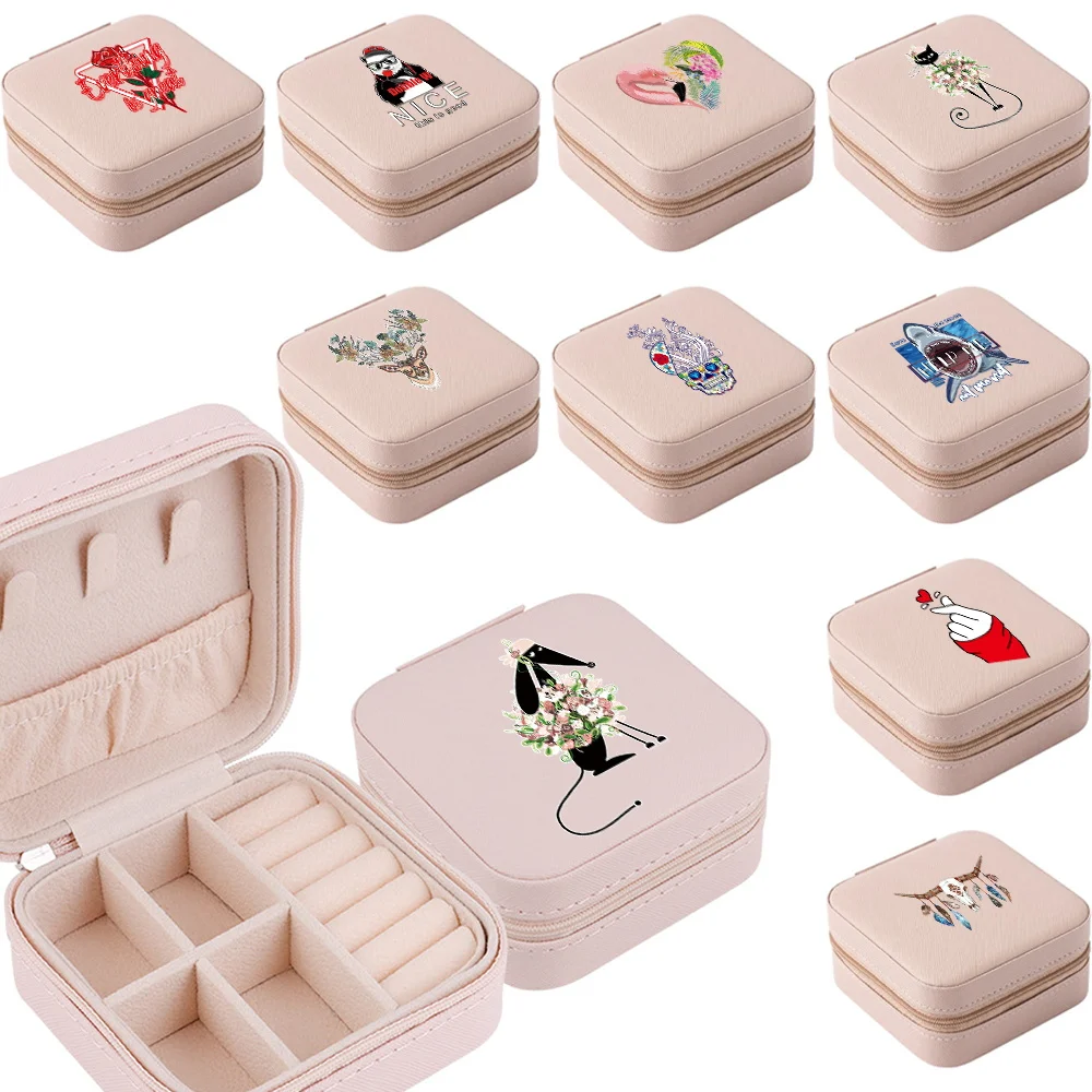 Jewelry Organizer Display Travel Jewelry Case Boxes Portable Pattern Leather Storage Box Locket Necklace Earring Ring Holder
Jewelry Organizer Display Travel Jewelry Case Boxes Portable Pattern Leather Storage Box Locket Necklace Earring Ring Holder