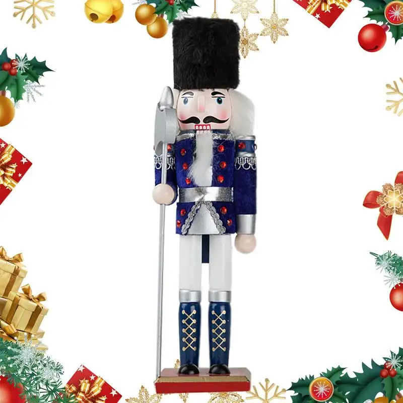 Wooden Nutcracker Bright Colours Nutcrackers Christmas Decorations With Square Base 12in Nutcrackers Decorations Bring Good Luck
Wooden Nutcracker Bright Colours Nutcrackers Christmas Decorations With Square Base 12in Nutcrackers Decorations Bring Good Luck