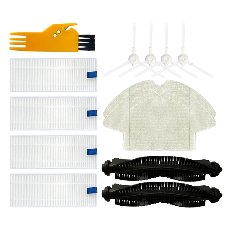 13PCS For Qihoo 360 S6 Roll Brush HEPA Filter Main Brush Side Brush Mop Cloth Robotic Vacuum Cleaner Parts Accessories
13PCS For Qihoo 360 S6 Roll Brush HEPA Filter Main Brush Side Brush Mop Cloth Robotic Vacuum Cleaner Parts Accessories