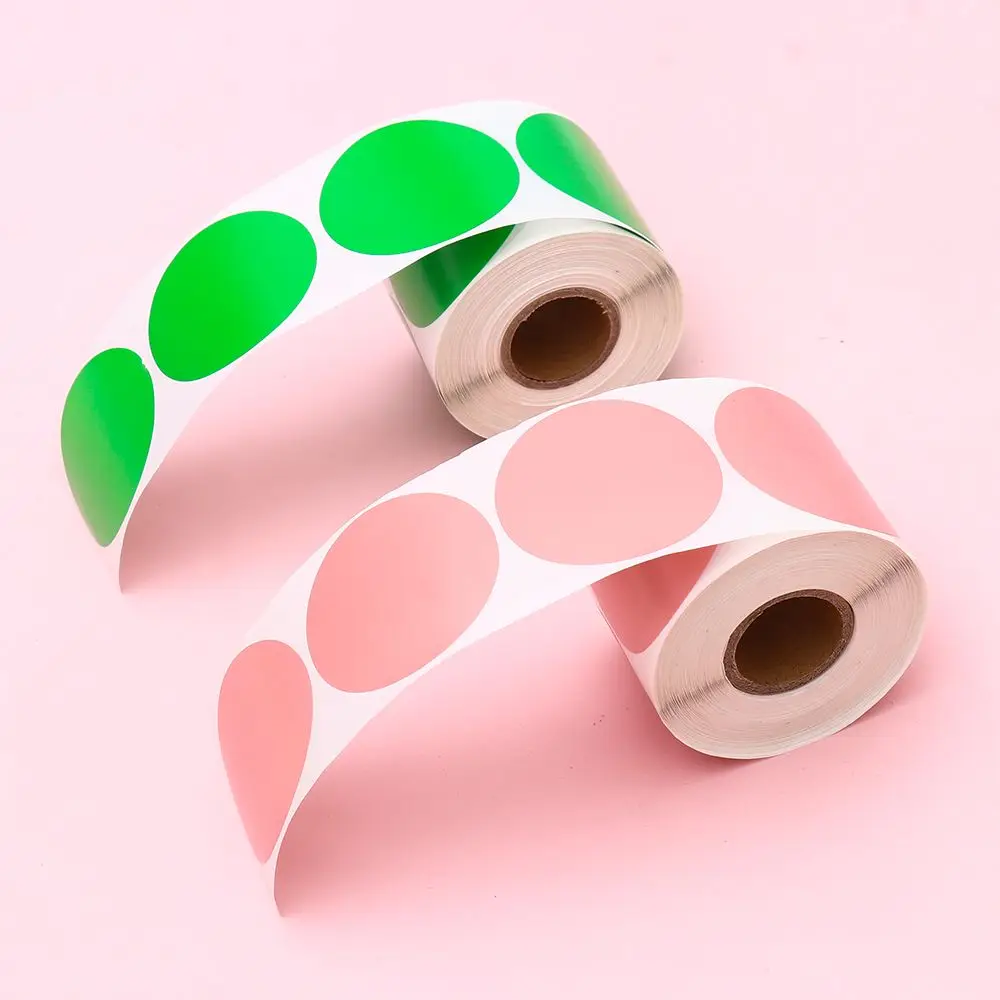 Circle Thermal Sticker Label Self-Adhesive Round Direct Thermal Label Thermal Sticker for DIY Logo Design QR Code Name Tag
Circle Thermal Sticker Label Self-Adhesive Round Direct Thermal Label Thermal Sticker for DIY Logo Design QR Code Name Tag