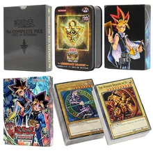 66-148PCS Yugioh Cards with Tin Box Yu Gi Oh Card English Holographic Golden Letter Duel Links Game Card Blue Eyes Exodia
