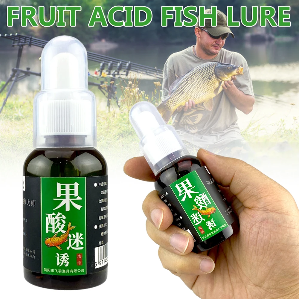 Hot High Concentration Fruit Acid Fishing Bait Professional Outdoor Fishing Supplies Fish Lure for Lake Sea Pool Fishing Tool
Hot High Concentration Fruit Acid Fishing Bait Professional Outdoor Fishing Supplies Fish Lure for Lake Sea Pool Fishing Tool
