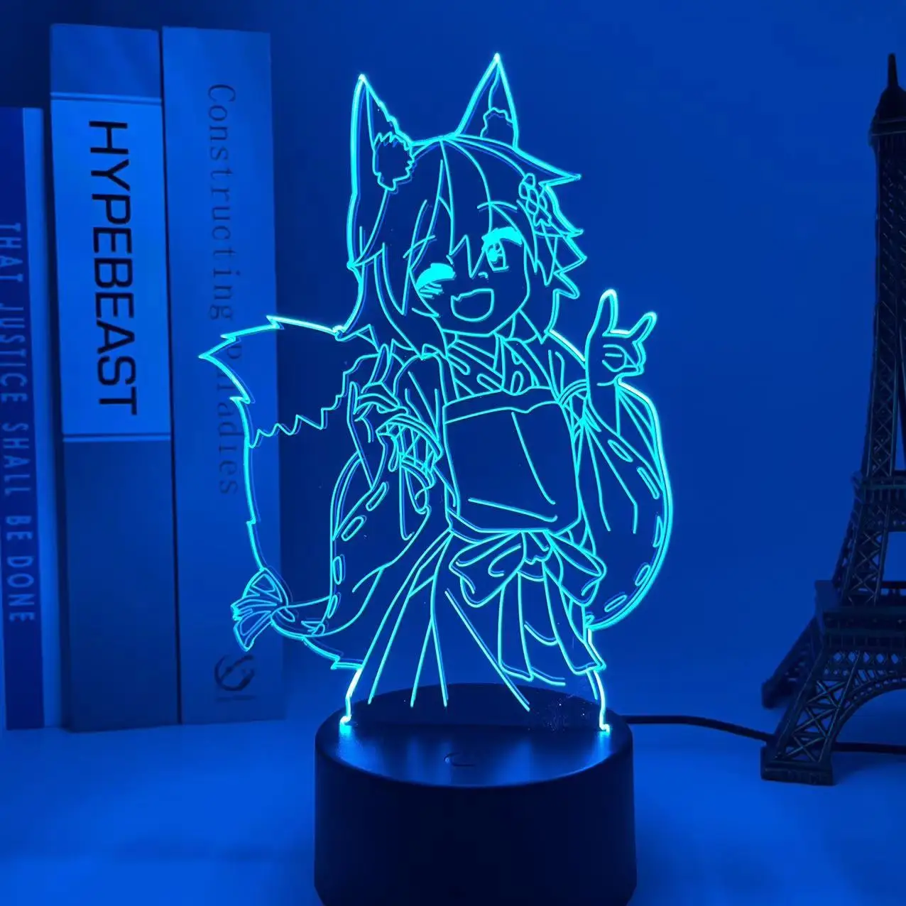 3D Lamp The Helpful Fox Senko San Nightlight 16 Color Changing USB Touch Night Light for Bedroom Decor LED Table Lamp Kid Gift
3D Lamp The Helpful Fox Senko San Nightlight 16 Color Changing USB Touch Night Light for Bedroom Decor LED Table Lamp Kid Gift
