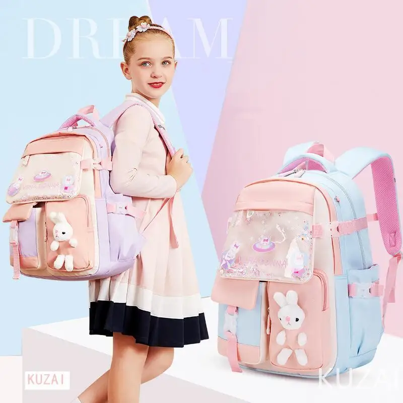 Children Transparent Cover School Bags Girls Satchel Primary Orthopedic School Backpack Princess Backpack Kids Schoolbag Mochila
Children Transparent Cover School Bags Girls Satchel Primary Orthopedic School Backpack Princess Backpack Kids Schoolbag Mochila