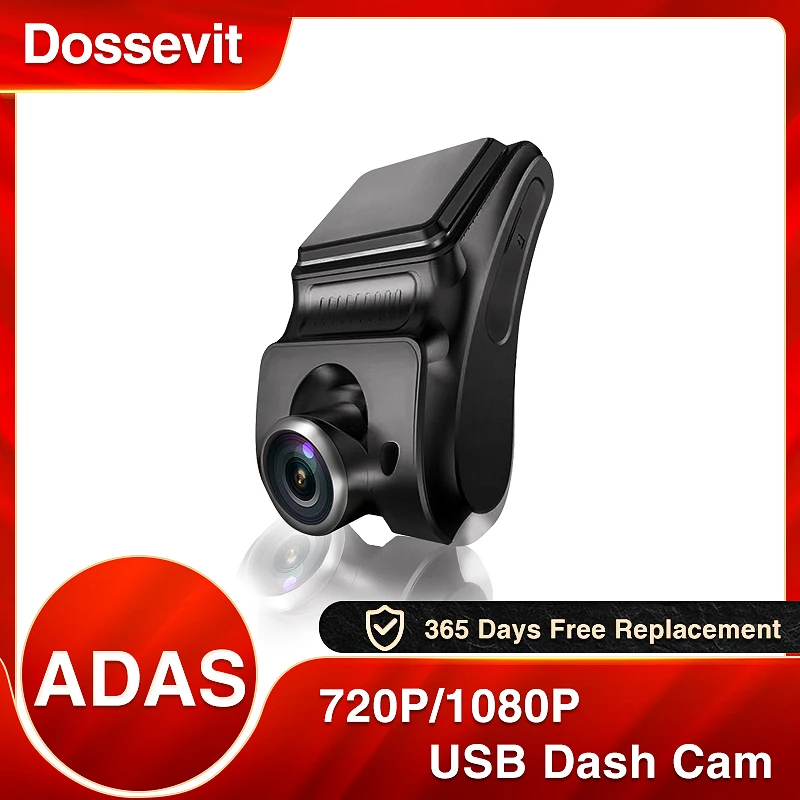 Dossevit Night Vision USB ADAS Dash Cam 1080P Wide Angle 140° Fov Loop Recording Auto Record Car DVR For Andriod Radio
Dossevit Night Vision USB ADAS Dash Cam 1080P Wide Angle 140° Fov Loop Recording Auto Record Car DVR For Andriod Radio