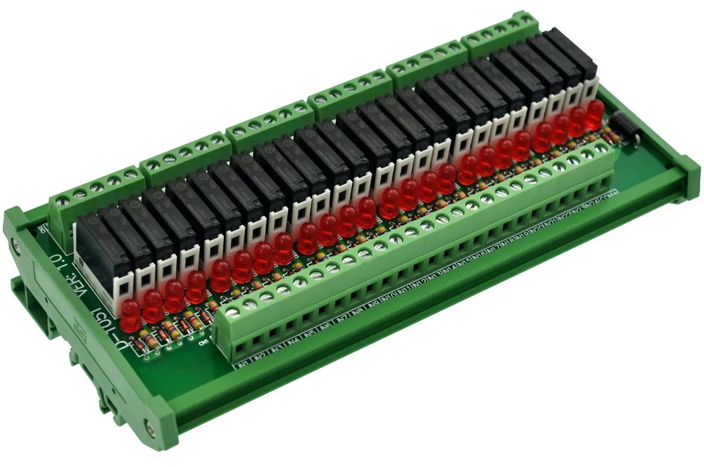 CZH-LABS Slim DIN Rail Mount DC12V Sink/NPN 24 SPST-NO 5A Power Relay Module, APAN3112
CZH-LABS Slim DIN Rail Mount DC12V Sink/NPN 24 SPST-NO 5A Power Relay Module, APAN3112
