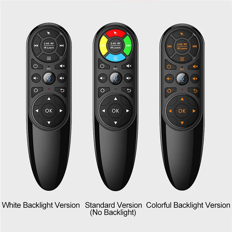 Air Mouse Q6 Voice Remote Control 2.4G Wireless IR Learning Gyroscope for Android Tv Box H96 MAX X88 PRO TVBox HK1
Air Mouse Q6 Voice Remote Control 2.4G Wireless IR Learning Gyroscope for Android Tv Box H96 MAX X88 PRO TVBox HK1