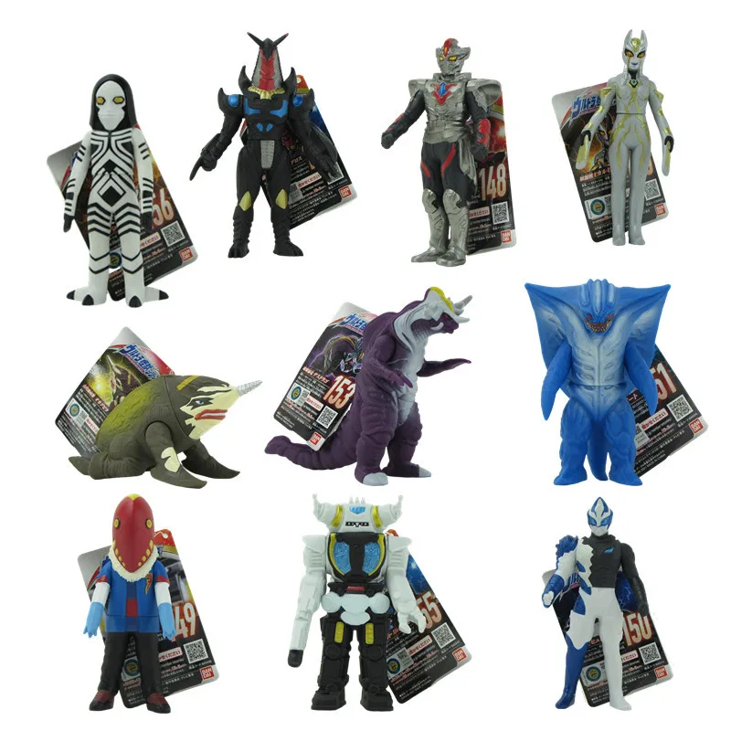BANDAI New 14cm Ultraman Monster Soft Plastic Children's Toys Action Figures Hudram Powered Dada Carmeara Satandelos Model Doll 
BANDAI New 14cm Ultraman Monster Soft Plastic Children's Toys Action Figures Hudram Powered Dada Carmeara Satandelos Model Doll