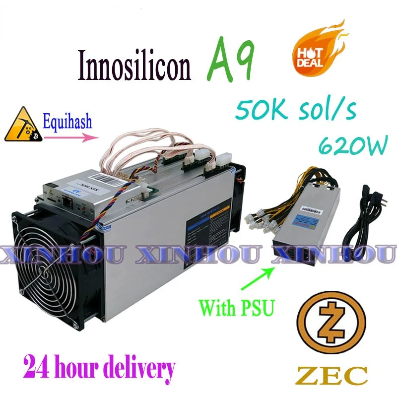 Майнер Innosilicon A9 ZMaster 50k Equihash Asic, б/у Майнер Zcash, ZCL, ZEC, BTG, лучше чем Antminer Z9, Z11, Z9mini, S9, M20S, M21S, T2T
Майнер Innosilicon A9 ZMaster 50k Equihash Asic, б/у Майнер Zcash, ZCL, ZEC, BTG, лучше чем Antminer Z9, Z11, Z9mini, S9, M20S, M21S, T2T