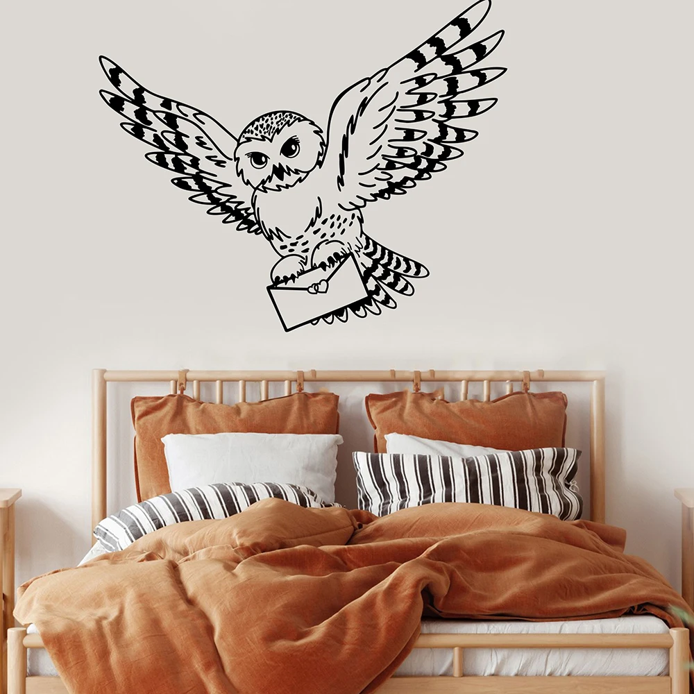 Cartoon Owl Bird with Envelope Wall Sticker Decal Baby Nursery Kids Room Jungle Animal Anime Manga Playroom Living Room Vinyl
Cartoon Owl Bird with Envelope Wall Sticker Decal Baby Nursery Kids Room Jungle Animal Anime Manga Playroom Living Room Vinyl