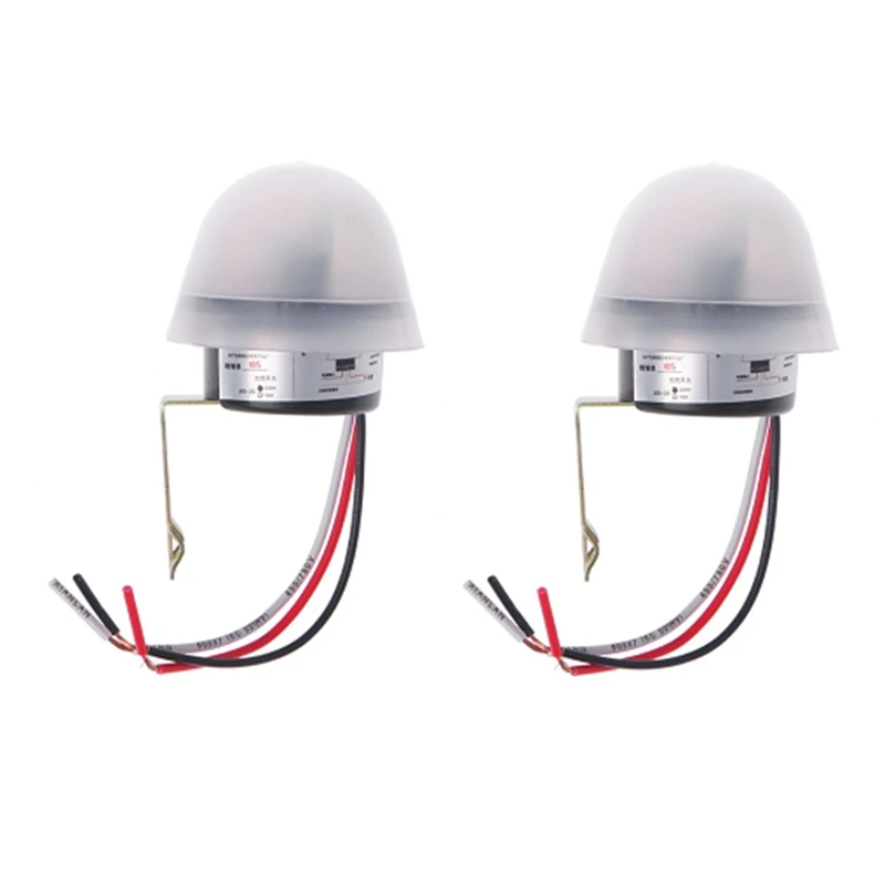 Automatic Auto On Off Photocell Street Light Switch DC AC 220V 50-60Hz 10A Photo Control Photo Switch Sensor Switch 2Pcs
Automatic Auto On Off Photocell Street Light Switch DC AC 220V 50-60Hz 10A Photo Control Photo Switch Sensor Switch 2Pcs