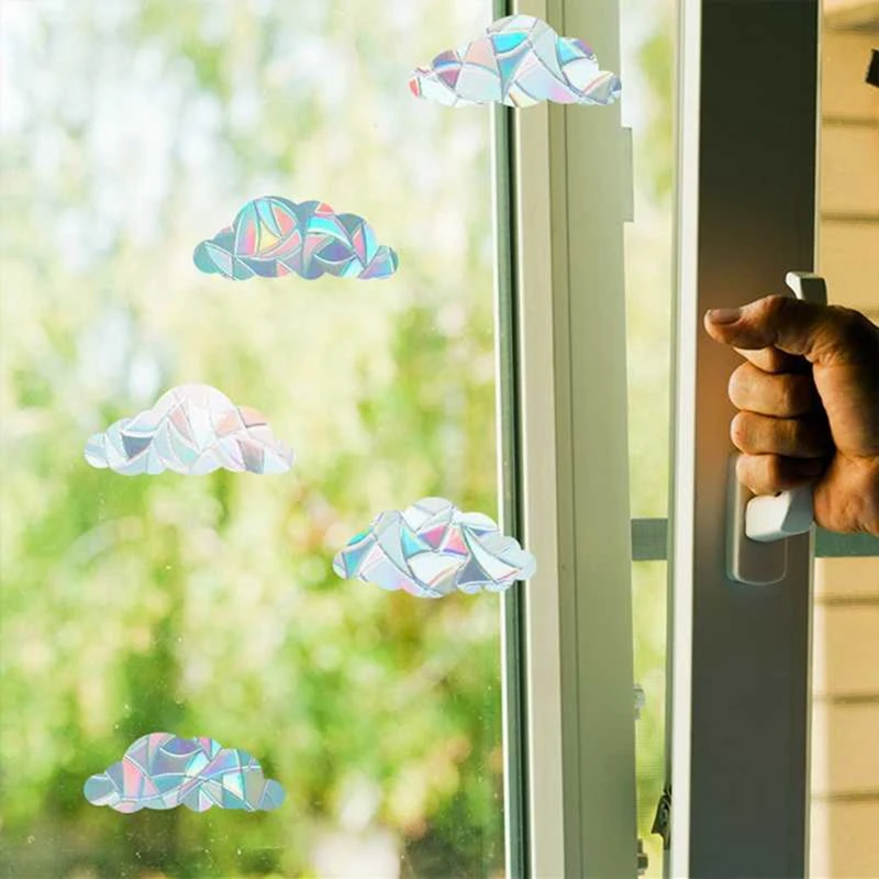 24Piece Adhesive-Free Electrostatic Window Film 3D Window Film Laser Colorful Window Glass Film Rainbow Window Film Colorful
24Piece Adhesive-Free Electrostatic Window Film 3D Window Film Laser Colorful Window Glass Film Rainbow Window Film Colorful