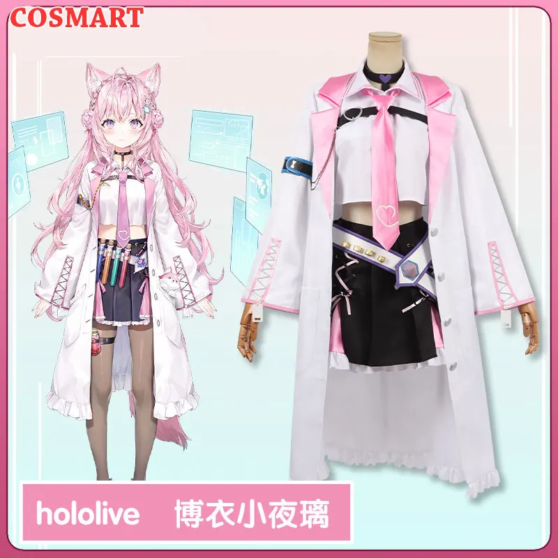 COSMART Vtuber Hololive Hakui Koyori Cosplay Costume Lovely Uniform Halloween Party Role Play Clothing Custom Made New 
COSMART Vtuber Hololive Hakui Koyori Cosplay Costume Lovely Uniform Halloween Party Role Play Clothing Custom Made New
