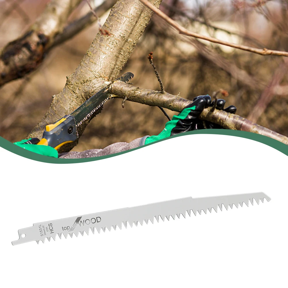 5PCS 240MM BI-Metal Reciprocating Saw Blades Electric Wood Pruning Saw Blades For S1531/S1531L Woodworking Saw Blades
5PCS 240MM BI-Metal Reciprocating Saw Blades Electric Wood Pruning Saw Blades For S1531/S1531L Woodworking Saw Blades