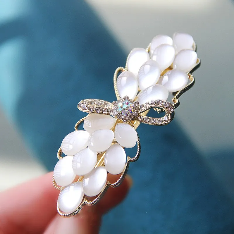 Bow Alloy Hairpin Bangs Clip Cat's Eye Flower Spring Clip Edge Clip Side Clip Top Clip Hairpin Headwear
Bow Alloy Hairpin Bangs Clip Cat's Eye Flower Spring Clip Edge Clip Side Clip Top Clip Hairpin Headwear