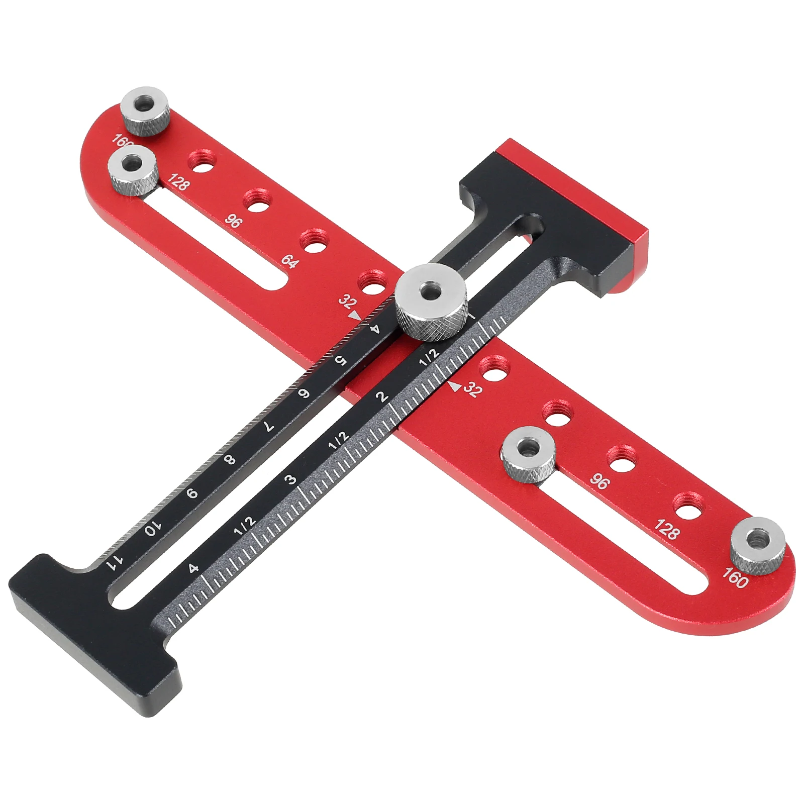 Металлическое приспособление для шкафа, направляющая для сверления ручек шкафа из алюминиевого сплава, шаблон для перфорации шкафа, точный разметчик 
Металлическое приспособление для шкафа, направляющая для сверления ручек шкафа из алюминиевого сплава, шаблон для перфорации шкафа, точный разметчик