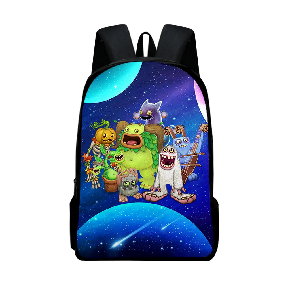 3D New My Singing Monsters Monster Concert Schoolbag Primary and Middle School Students Backpack Cartoon Men and Women
3D New My Singing Monsters Monster Concert Schoolbag Primary and Middle School Students Backpack Cartoon Men and Women