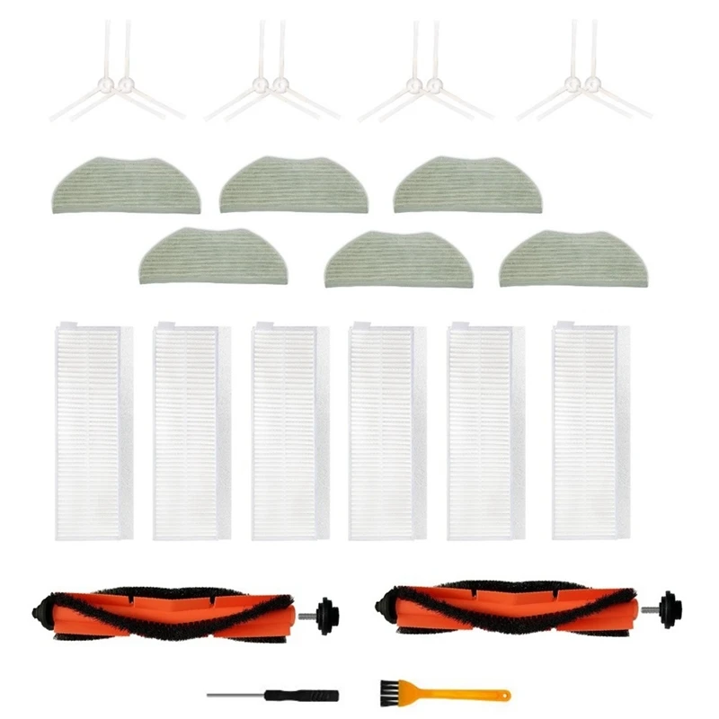 Main Brush Main Side Brush HEPA Filter Mop Cloths For Xiaomi G1 MJSTG1 Robotic Vacuum Accessories
Main Brush Main Side Brush HEPA Filter Mop Cloths For Xiaomi G1 MJSTG1 Robotic Vacuum Accessories