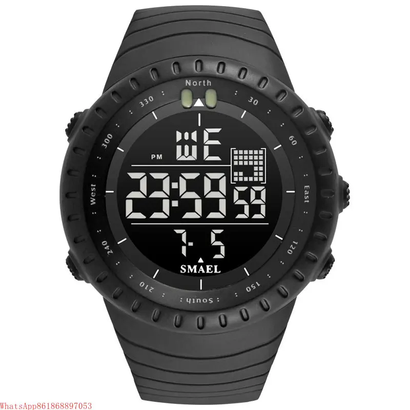 SMAEL Brand Men's Digital Watches 2023 Luxury Waterproof Modern Clock Male Date LED Chronograph Electronic Wristwatches 1237
SMAEL Brand Men's Digital Watches 2023 Luxury Waterproof Modern Clock Male Date LED Chronograph Electronic Wristwatches 1237