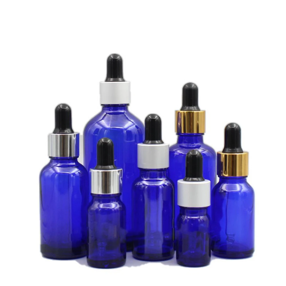 5ml,10ml,20ml,30ml,50ml,100ml Blue Glass bottles Gold,Matte Silver collar,Empty Essential Oil Vials Cosmetic packing container
5ml,10ml,20ml,30ml,50ml,100ml Blue Glass bottles Gold,Matte Silver collar,Empty Essential Oil Vials Cosmetic packing container