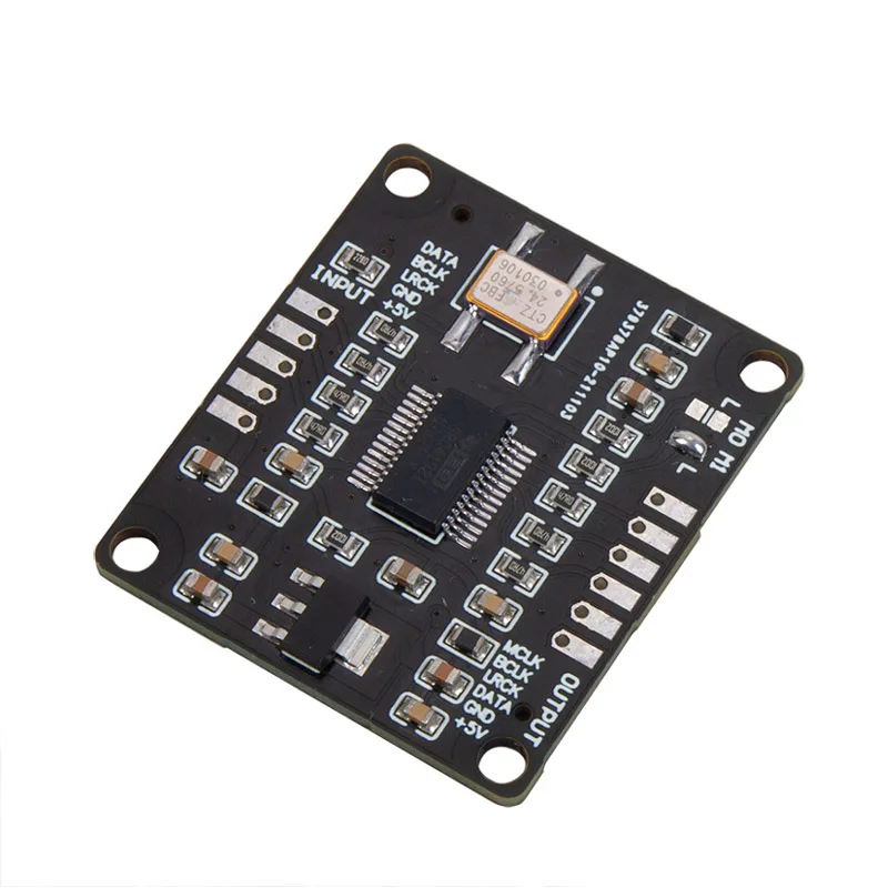 DLHiFi New SRC4192I DC 5V I2S IIS sampling rate conversion asynchronous upscaling module CSR8675 Bluetooth 3 to 4 wire mclk
DLHiFi New SRC4192I DC 5V I2S IIS sampling rate conversion asynchronous upscaling module CSR8675 Bluetooth 3 to 4 wire mclk