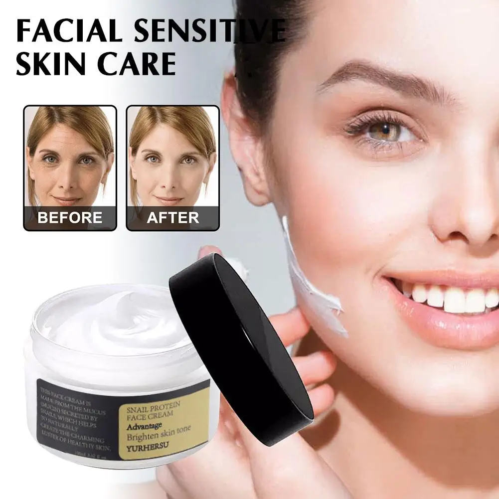 Snail Face Cream Collagen Acid Moisturizer Anti Wrinkle Aging Treatment Facial Sensitive Skin Care Suitable For All Skins X8Y8
Snail Face Cream Collagen Acid Moisturizer Anti Wrinkle Aging Treatment Facial Sensitive Skin Care Suitable For All Skins X8Y8