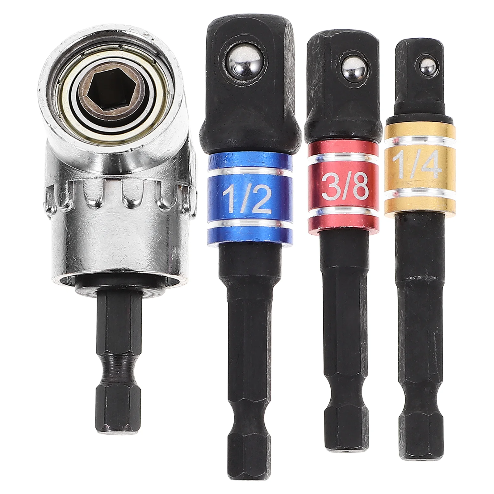 Impact Driver Accessories Flex Drill Bit Extension Angle Attachment Socket Adapter Replace Right Wrench
Impact Driver Accessories Flex Drill Bit Extension Angle Attachment Socket Adapter Replace Right Wrench