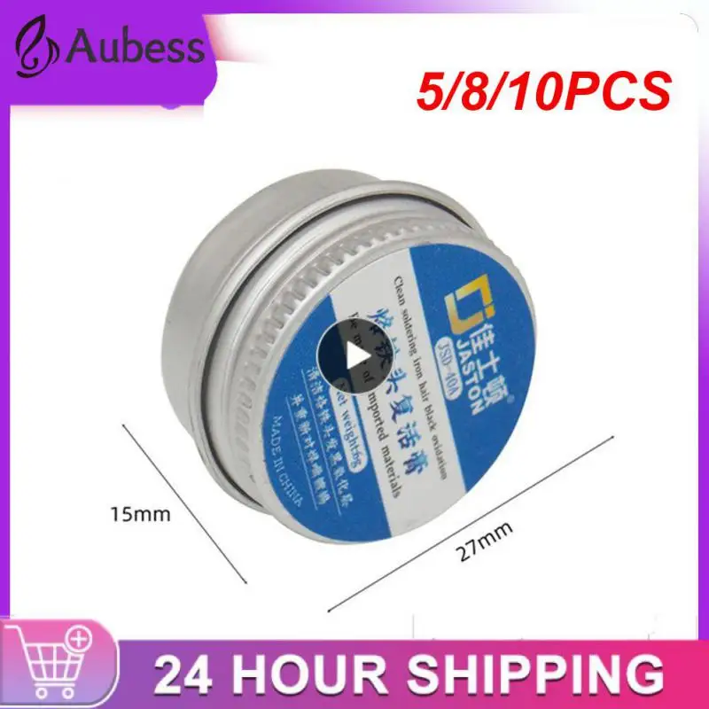 5/8/10PCS Clean Paster Non-stick Tin Refresher Solder Electrical Soldering Iron Tip Resurrection Plaster
5/8/10PCS Clean Paster Non-stick Tin Refresher Solder Electrical Soldering Iron Tip Resurrection Plaster