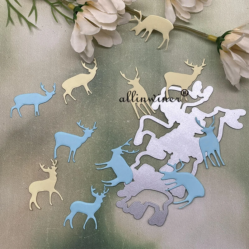 Christmas deer decoration Metal Cutting Dies Stencils Die Cut for DIY Scrapbooking Album Paper Card Embossing
Christmas deer decoration Metal Cutting Dies Stencils Die Cut for DIY Scrapbooking Album Paper Card Embossing