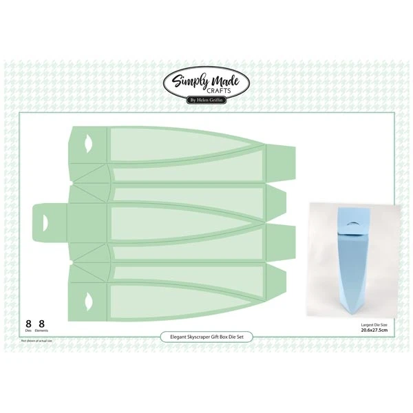 Skyscraper Gift Box Metal Cutting Dies 2021 New Templates DIY Scrapbooking Paper Making Crafts Cuts 
Skyscraper Gift Box Metal Cutting Dies 2021 New Templates DIY Scrapbooking Paper Making Crafts Cuts
