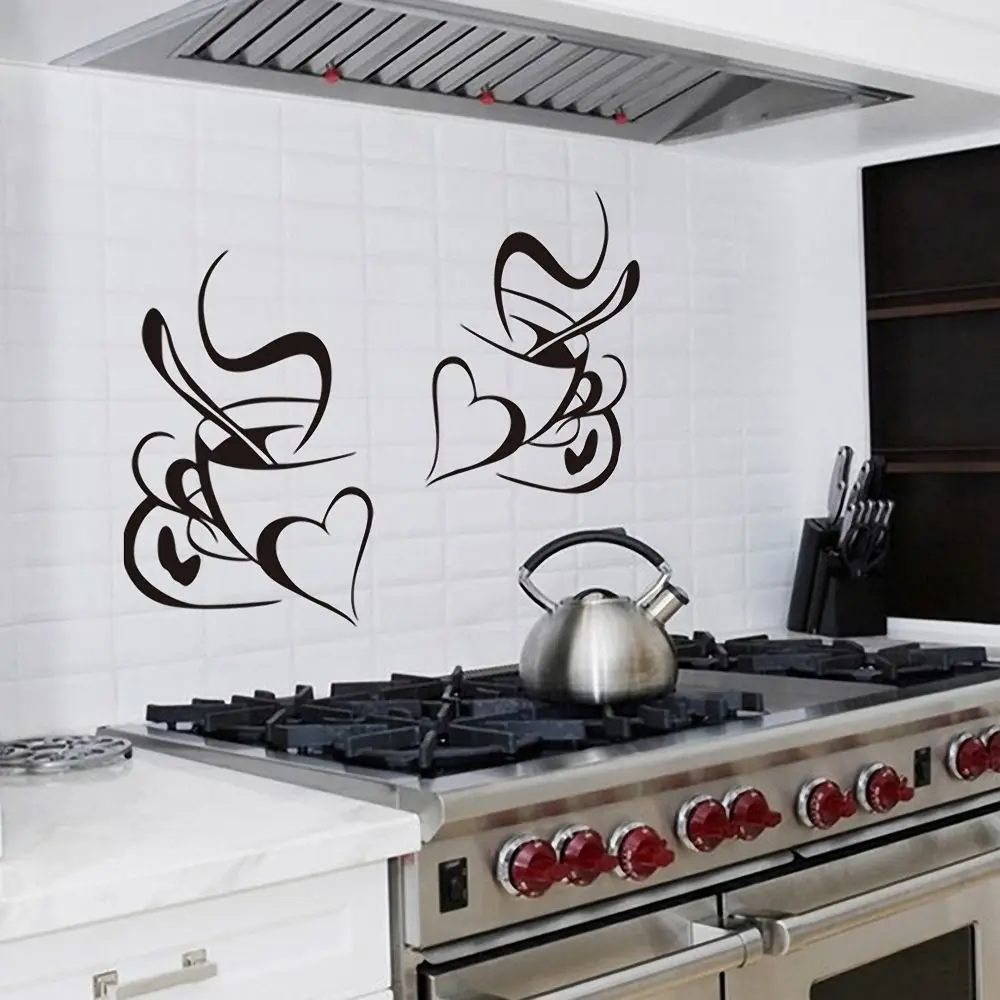 1pair,Kitchen Wall Stickers,Wall Art Decoration Decal,Coffee Cup with Heart Sticker,For Cafe Oven Dining Hall,DIY Vinyl Adhesive
1pair,Kitchen Wall Stickers,Wall Art Decoration Decal,Coffee Cup with Heart Sticker,For Cafe Oven Dining Hall,DIY Vinyl Adhesive