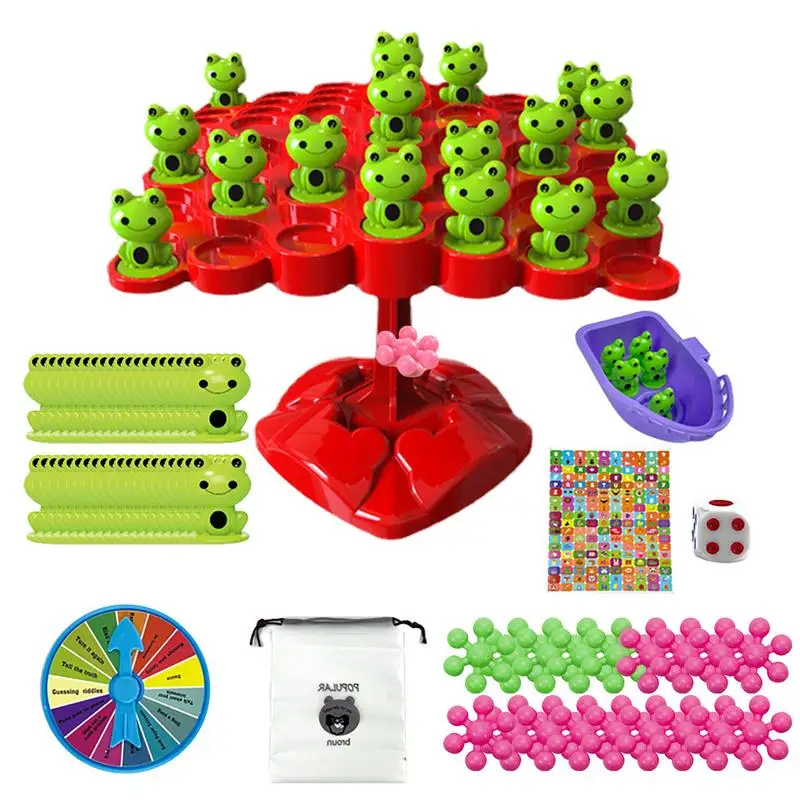 Frog Game Balance Math Counting Toy Children Montessori Toys Toddlers Fine Motor Skills Game Balance Game Kids Educational Toys
Frog Game Balance Math Counting Toy Children Montessori Toys Toddlers Fine Motor Skills Game Balance Game Kids Educational Toys