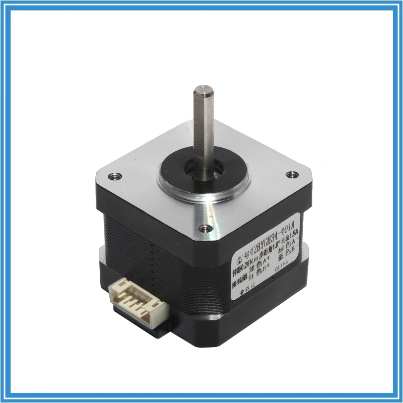 Nema 17 Stepper Motor 42 0.7Nm 1.5A 2 Phase DC Stepper Motor 4-lead TB6600 Drive for 3D Printer CNC Engraving Milling Machine
Nema 17 Stepper Motor 42 0.7Nm 1.5A 2 Phase DC Stepper Motor 4-lead TB6600 Drive for 3D Printer CNC Engraving Milling Machine