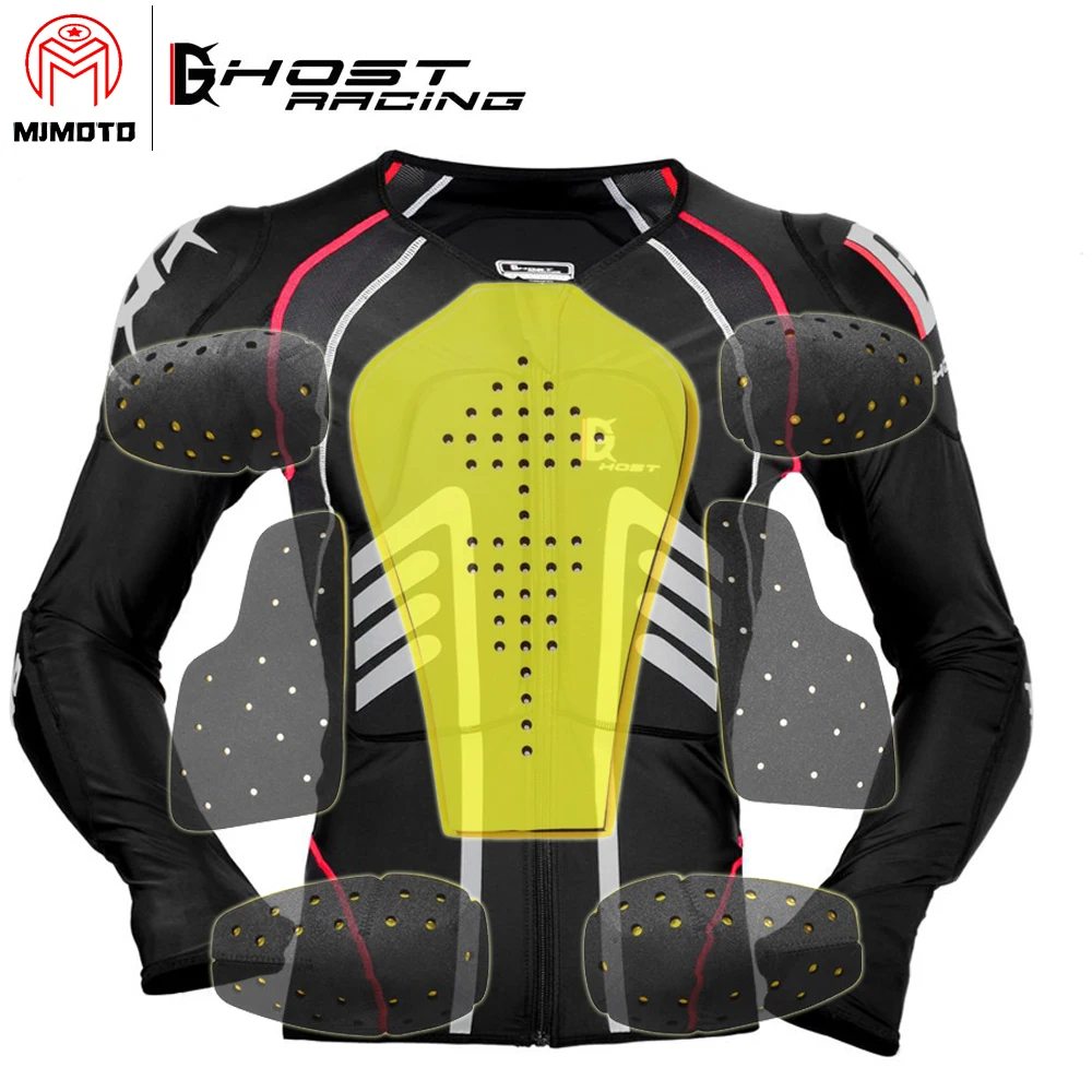 Мотоциклетная защита на все тело куртки дышащая одежда для мотокросса от падения