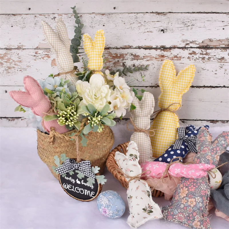 Easter Decoration Cloth Bunny Ornaments Easter Rabbit Holiday Party Kids Toys Gifts Decoration Spring Home DIY Craft Supplies
Easter Decoration Cloth Bunny Ornaments Easter Rabbit Holiday Party Kids Toys Gifts Decoration Spring Home DIY Craft Supplies