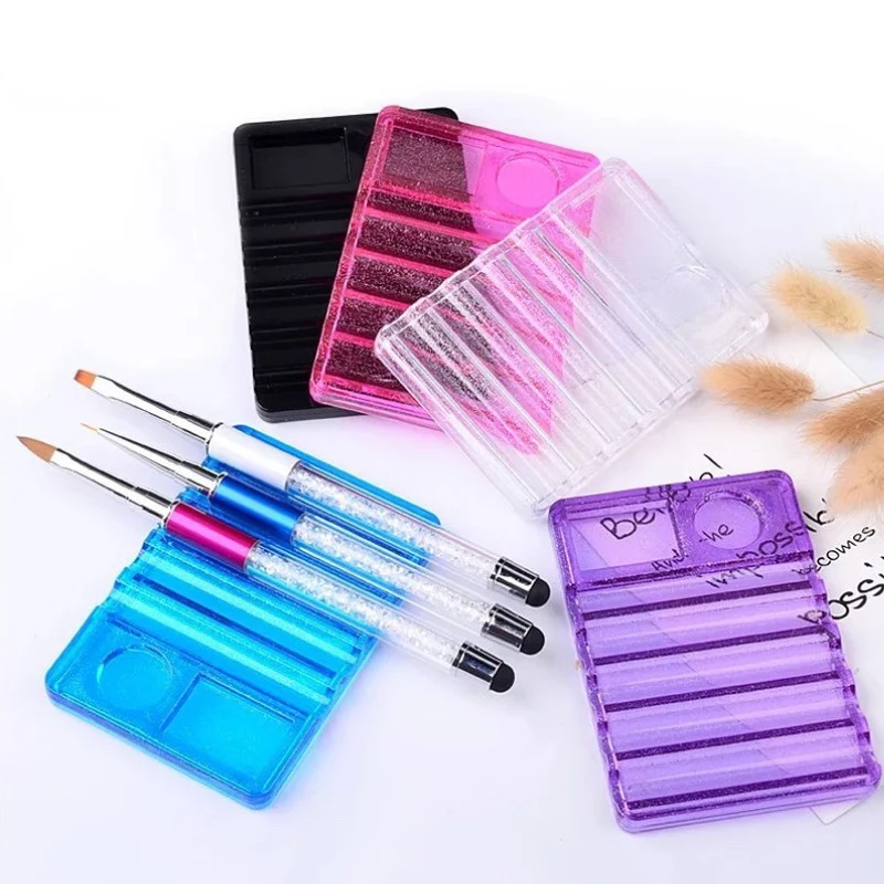 5 Grids Nail Art Painting Brush Holder Nail Brush Rack Painting Pen Rest Holder Stand UV Gel Brush Display Holder Manicre Tools
5 Grids Nail Art Painting Brush Holder Nail Brush Rack Painting Pen Rest Holder Stand UV Gel Brush Display Holder Manicre Tools