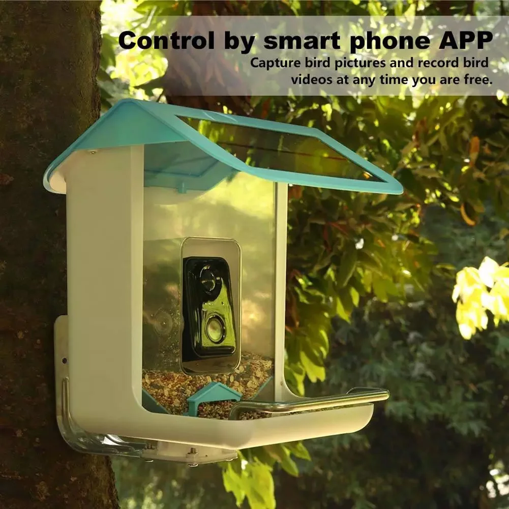 AI Identify Bird Species Feeders WiFi Solar Birds Box Cameras Automatic Wild Bird Feeding Boxes Waterproof for Lawn Garden
AI Identify Bird Species Feeders WiFi Solar Birds Box Cameras Automatic Wild Bird Feeding Boxes Waterproof for Lawn Garden