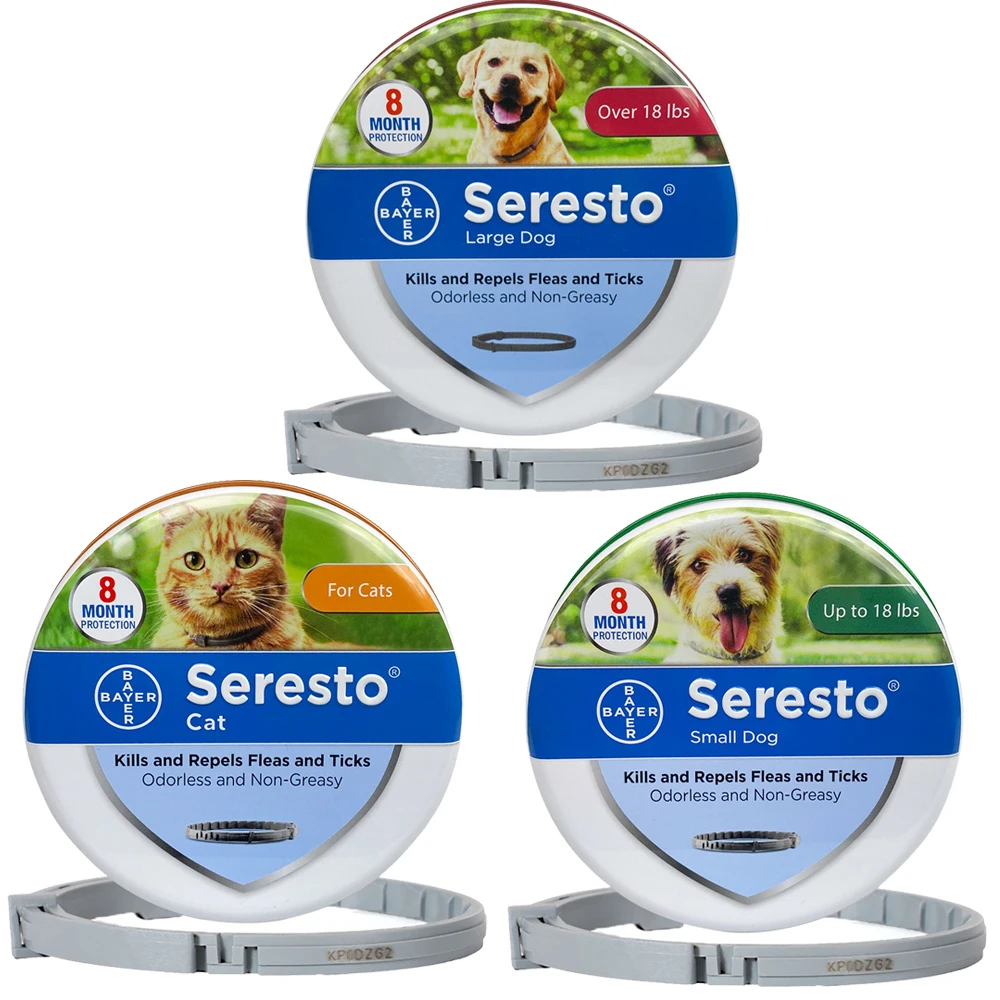 Seresto 38/70cm pet dog collar original anti flea and tick for For Large Dog Puppy Cat 8 Months Protection
Seresto 38/70cm pet dog collar original anti flea and tick for For Large Dog Puppy Cat 8 Months Protection