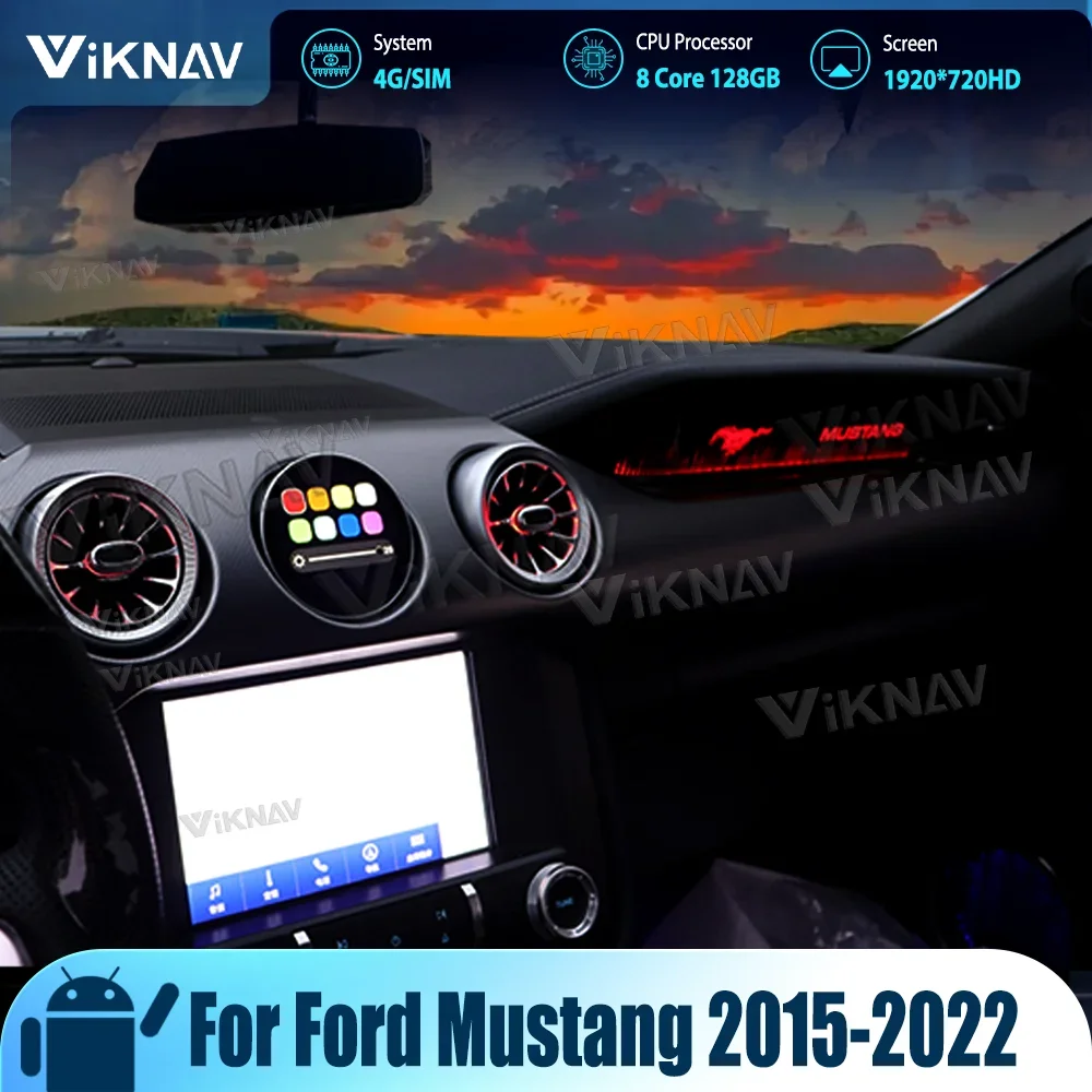 Для Ford Mustang 2015-2022 Виртуальная кабина кластер инструментов цифровая панель ЖК-панель Speedmeter мультимедийный плеер экран 
Для Ford Mustang 2015-2022 Виртуальная кабина кластер инструментов цифровая панель ЖК-панель Speedmeter мультимедийный плеер экран