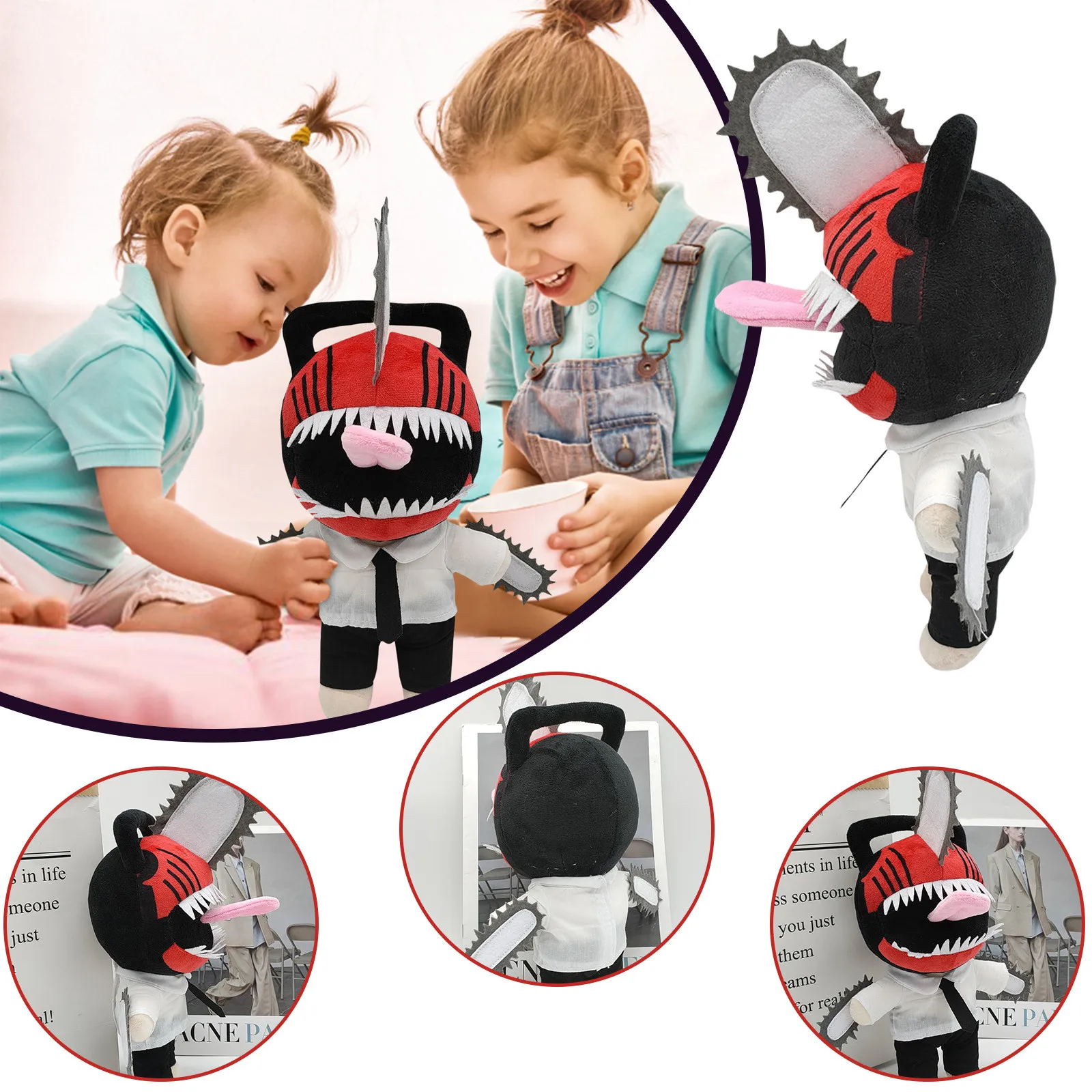 Japanese Anime Chainsaw Man Pochita Plush Dolls Cartoon Animal Pillow Cushion Collection Cosplay Birthday For Children
Japanese Anime Chainsaw Man Pochita Plush Dolls Cartoon Animal Pillow Cushion Collection Cosplay Birthday For Children
