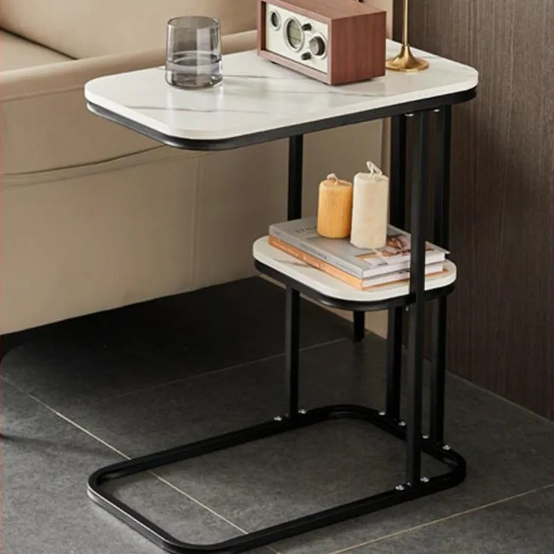 Side Table Modern Simple Coffee Table High Temperature Paint Double Layer Living Room Furniture Stable Load-bearing Tv Table
Side Table Modern Simple Coffee Table High Temperature Paint Double Layer Living Room Furniture Stable Load-bearing Tv Table