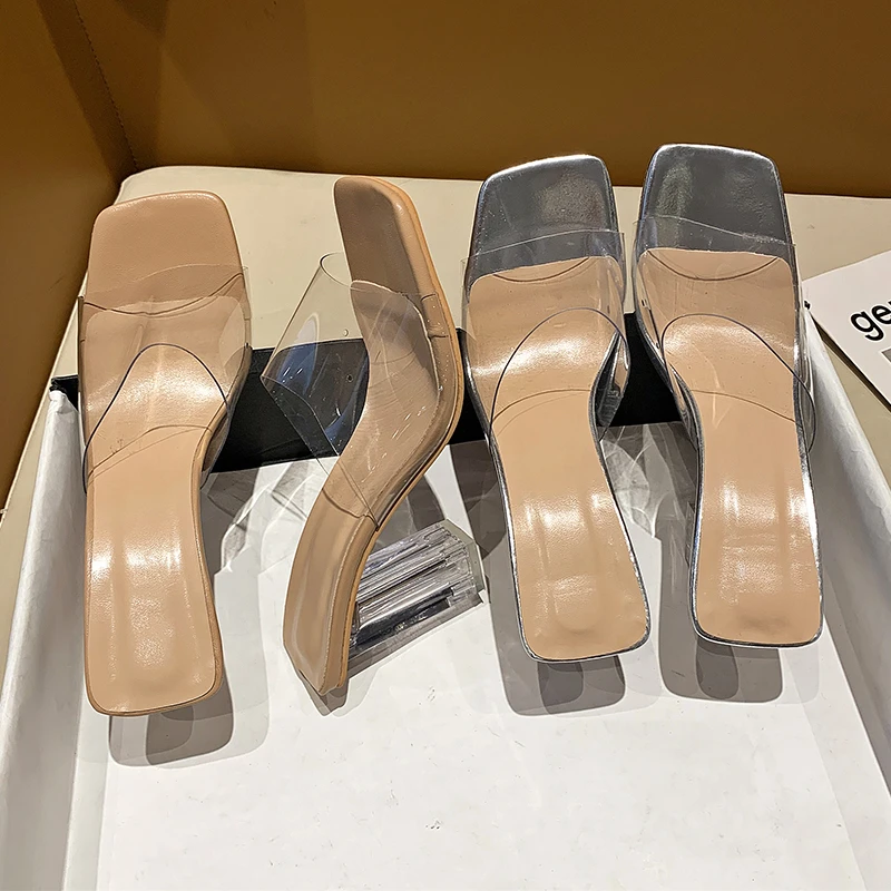 2022 New Sandals Open Toe High Heels Women Transparent Plexiglass Slippers Heel Transparent Sandals High Heel Sandals
2022 New Sandals Open Toe High Heels Women Transparent Plexiglass Slippers Heel Transparent Sandals High Heel Sandals