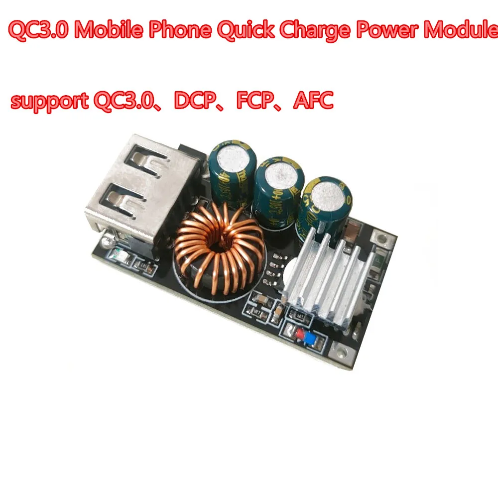 QC4.0 QC3.0 USB Mobile Phone Quick Charge Power Module Power Bank 5A Boost Charger Circuit Board Mobile Power Module Practical
QC4.0 QC3.0 USB Mobile Phone Quick Charge Power Module Power Bank 5A Boost Charger Circuit Board Mobile Power Module Practical