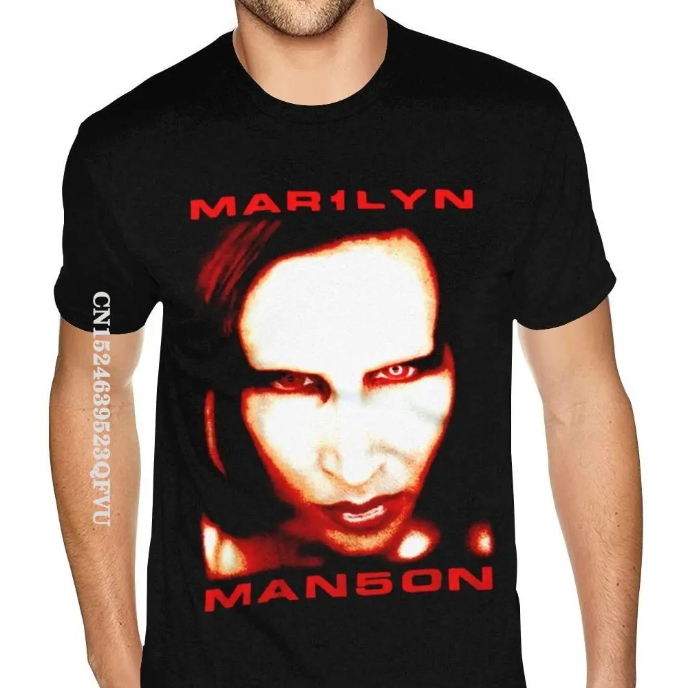 Cool Marilyn Manson Tee Men's Graphic Cotton Round Neck T Shirts Casual T Shirts Prevalent Tops Shirt Cotton Mens Classic
Cool Marilyn Manson Tee Men's Graphic Cotton Round Neck T Shirts Casual T Shirts Prevalent Tops Shirt Cotton Mens Classic