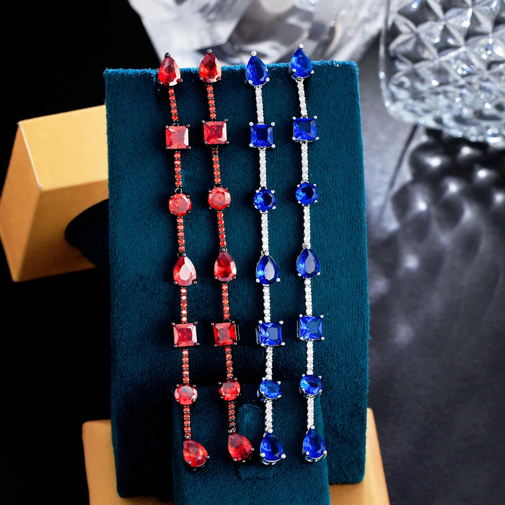Bilincolor INS Style Ultra Long Asymmetrical Geometric Shaped Zircon Earrings for Women
Bilincolor INS Style Ultra Long Asymmetrical Geometric Shaped Zircon Earrings for Women