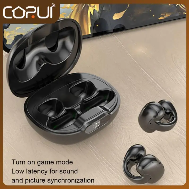 Refreshing And Breathable Game Sports Earphones Fearless Sweat And Rain Movement With Ease Earclip Wireless Headphones Hd Call
Refreshing And Breathable Game Sports Earphones Fearless Sweat And Rain Movement With Ease Earclip Wireless Headphones Hd Call