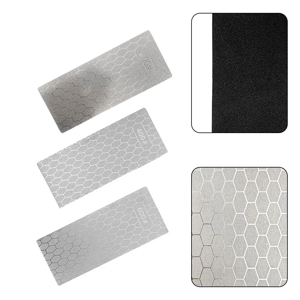 3PCS Diamond Knife Sharpener 200/400/600 Sharpening Stone Whetstone Professional Woodwork Knive Grinding Edge Tools
3PCS Diamond Knife Sharpener 200/400/600 Sharpening Stone Whetstone Professional Woodwork Knive Grinding Edge Tools