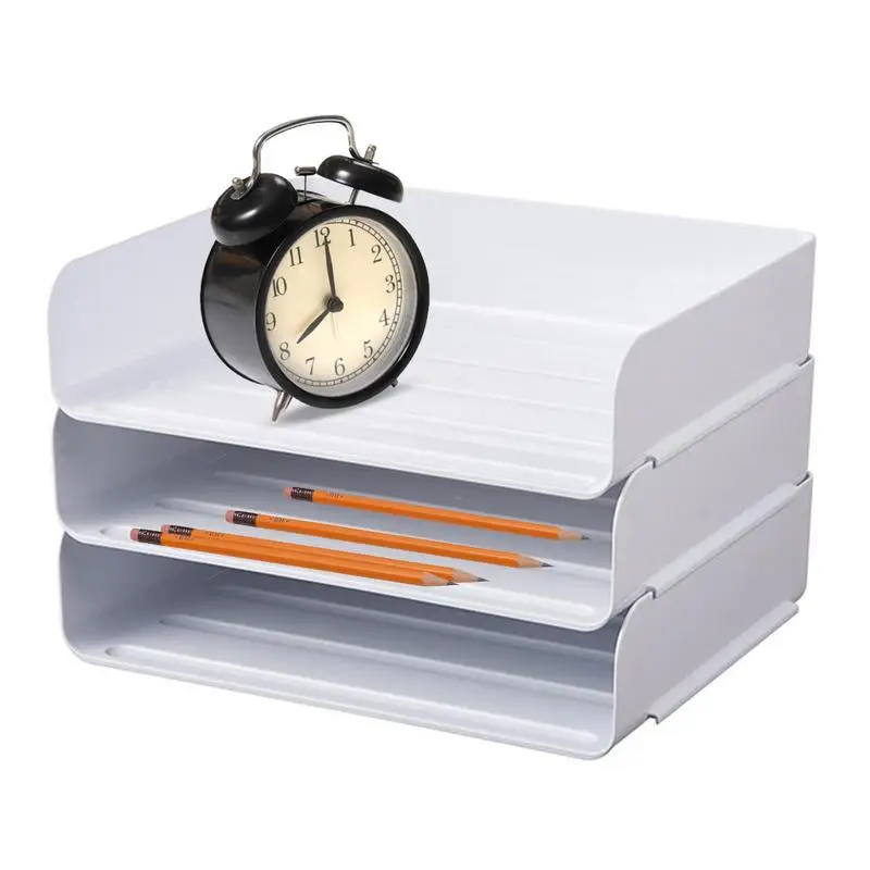 Desktop Racks Desktop Literature Racks Stackable Desk Letter Tray Desk File Rack File Holder For Home School Offices Desktop
Desktop Racks Desktop Literature Racks Stackable Desk Letter Tray Desk File Rack File Holder For Home School Offices Desktop